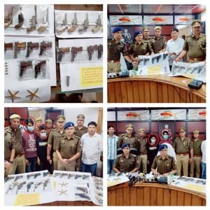 हापुड़ 07 नवम्बर 2023* अन्तर्राज्यीय गिरोह का पर्दाफाश करते हुए 02 शातिर अभियुक्तों को किया गिरफ्तार