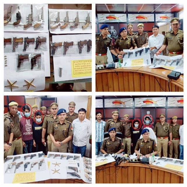 हापुड़ 07 नवम्बर 2023* अन्तर्राज्यीय गिरोह का पर्दाफाश करते हुए 02 शातिर अभियुक्तों को किया गिरफ्तार