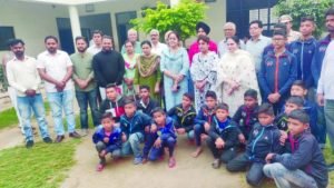 पंजाब 09 नवम्बर 2023* डीसी व जिला सेशन जज ने मात्रछायां अनाथ आश्रम में बच्चों संग मनाई दीवाली