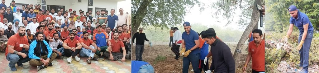 पंजाब04नवम्बर23* विधायक संदीप जाखड़ के नेतृत्व में गांव पंजकोसी नहर पर चलाया गया 123वां सफाई अभियान