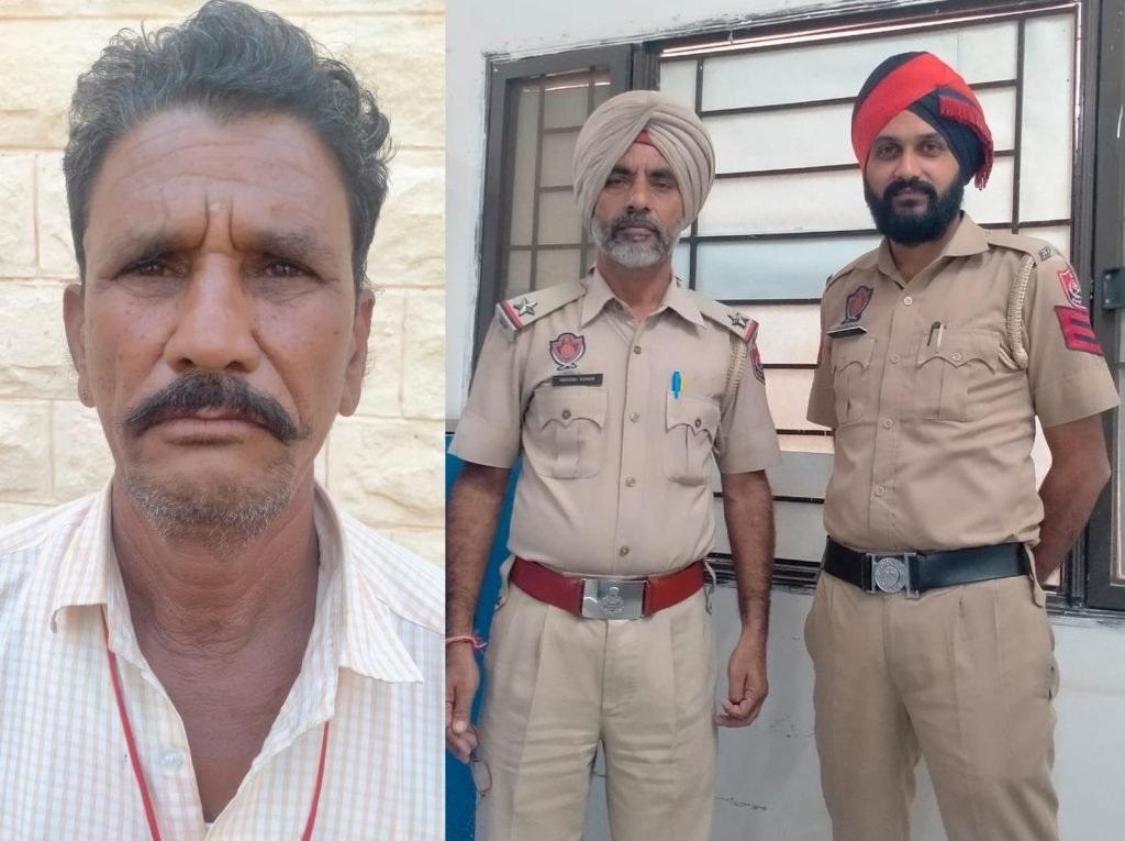 पंजाब05नवम्बर23*38 साल बाद गैरइरादत कत्ल का आरोपी काला सिंह काबू