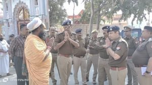 अयोध्या15नवम्बर23*आईजी प्रवीण कुमार ने पुलिस टीम के साथ परिक्रमा मार्ग का किया निरीक्षण