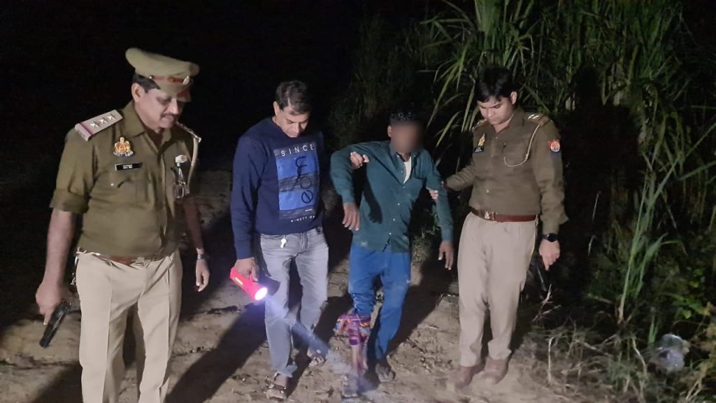 हापुड़17नवम्बर23*थाना कपूरपुर पुलिस की गोकशों से हुई मुठभेड़,