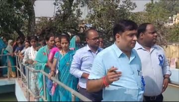 मिर्जापुर07नवम्बर23*जल दीवाली कार्यक्रम के अंतर्गत महिलाओ को किया गया जागरूक*