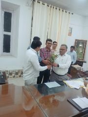 कौशाम्बी08नवम्बर23*कर्मचारियों की समस्याओं के निराकरण हेतु उच्च शिक्षा निदेशक से की मुलाकात* कौशाम्बी08नवम्बर23*कर्मचारियों की समस्याओं के निराकरण हेतु उच्च शिक्षा निदेशक से की मुलाकात*