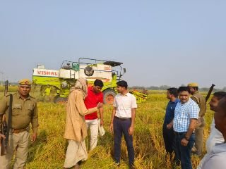 कौशाम्बी08नवम्बर23*ग्राम सभा की सुरक्षित भूमि को अतिक्रमण मुक्त करने की कार्रवाई शुरू*