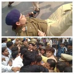 कानपुर नगर09नवम्बर23*कानपुर डीएवी कॉलेज के छात्रों की दबंगई आयी सामने!