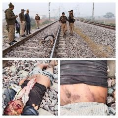 कौशाम्बी11नवम्बर23*माल गाड़ी के टक्कर से युवक की हुई मौत परिवार में मचा कोहराम*