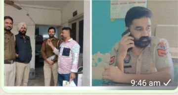 अबोहर पंजाब16नवम्बर23*नगर थाना 2 जगरूप सिंह मलखाना मुंशी नियुक्त