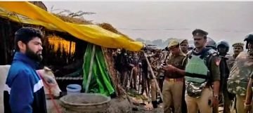 कौशाम्बी17नवम्बर23*सीओ के नेतृत्व में चार थाने की पुलिस फोर्स ने गोतस्करो की तलाश में की कांबिंग*