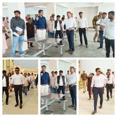 कानपुर नगर18नवम्बर23*डीएम ने ग्राम रामपुर नरुआ में स्थित अटल आवासीय विद्यालय का निरीक्षण किया