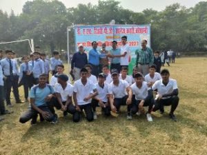 कौशाम्बी21नवम्बर23*नेशनल इंटर कॉलेज ने भवंस मेहता कॉलेज को 20 रन से हराया*