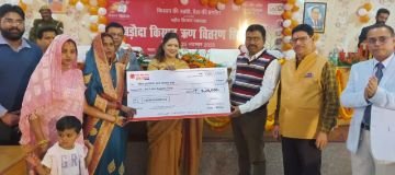 कौशाम्बी23नवम्बर23*शिविर में कुल 742 लाभार्थियों को 21 करोड़ रुपए धनराशि के ऋण स्वीकृत वितरित*