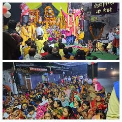 कौशाम्बी24नवम्बर23*मनौरी में श्याम मित्र मंडल द्वारा मनाया गया श्याम बाबा का जन्मोत्सव* कौशाम्बी24नवम्बर23*मनौरी में श्याम मित्र मंडल द्वारा मनाया गया श्याम बाबा का जन्मोत्सव*