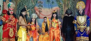 अयोध्या26नवम्बर23*मेला के साथ हुआ राम लीला का समापन