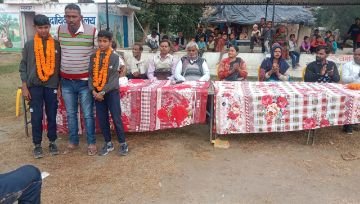 कौशाम्बी30नवम्बर23*बेटियो की सफ़लता पर ग्रामीणों में खुशी की लहर दौड़ गई डीजे बजा कर गांव में किया जोरदार स्वागत*