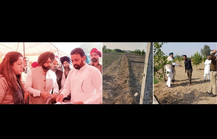 पंजाब 20 दिसंबर 2023* स्टे के बावजूद जमीनी निशानदेही से छेड़छाड़ करने वाले आरोपियों के खिलाफ कार्यवाई की मांग