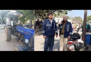 पंजाब 21 दिसंबर 2023* ट्रैक्टर पर स्पीकर लगाकर गाने चलाने वालों के काटे चालन