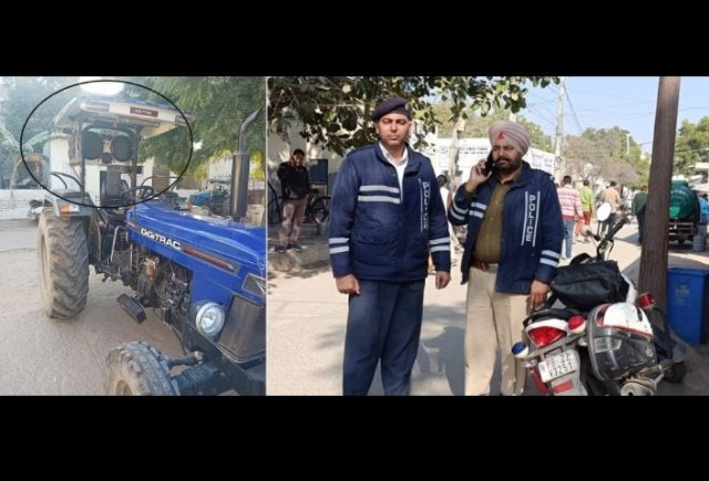 पंजाब 21 दिसंबर 2023* ट्रैक्टर पर स्पीकर लगाकर गाने चलाने वालों के काटे चालन पंजाब 21 दिसंबर 2023* ट्रैक्टर पर स्पीकर लगाकर गाने चलाने वालों के काटे चालन