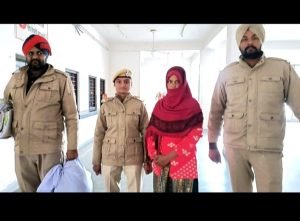 पंजाब 28 दिसंबर 2023* 8000 नशीली गोलियों सहित महिला रीनू कौर काबू, पुलिस रिमांड पर