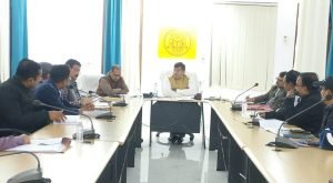 प्रतापगढ़12दिसम्बर23*जिलाधिकारी ने कर-करेत्तर, राजस्व वसूली एवं राजस्व कार्यो की समीक्षा की,
