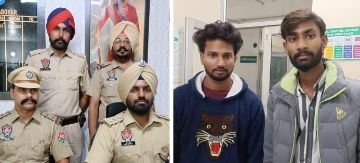 पंजाब01दिसम्बर23*इरादा कत्ल के मामले में संदीप सिंह व शिवम सिंह काबू, पुलिस रिमांड पर पंजाब01दिसम्बर23*इरादा कत्ल के मामले में संदीप सिंह व शिवम सिंह काबू, पुलिस रिमांड पर