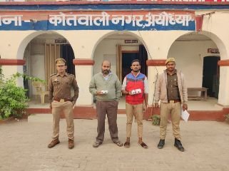 अयोध्या01दिसंबर23*आनंद भवन मंदिर में दो पक्षों में भूमि विवाद वा कब्जेदारी को लेकर हुई मारपीट