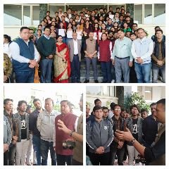 कानपुर नगर07दिसम्बर23*निर्वाचन नामावलियों के कार्यो का स्थलीय निरीक्षण जागरण कॉलेज ऑफ आर्ट्स, साइंस एंड कॉमर्स में किया गया|