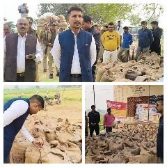 कानपुर नगर08दिसम्बर23*डीएम द्वारा आज तहसील बिल्हौर में स्थित राजकीय धान क्रय केंद्र चौबेपुर का औचक निरीक्षण किया कानपुर नगर08दिसम्बर23*डीएम द्वारा आज तहसील बिल्हौर में स्थित राजकीय धान क्रय केंद्र चौबेपुर का औचक निरीक्षण किया