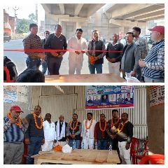 कौशाम्बी12दिसम्बर23*टेढ़ीमोड़ में मीडिया हाउस का हुआ शुभारंभ*