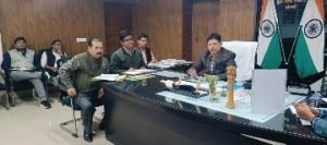 कौशाम्बी15दिसम्बर23*सीडीओ ने की विकसित भारत संकल्प यात्रा कार्यक्रम की समीक्षा*