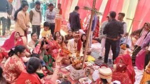 कानपुर15दिसम्बर23*मुख्यमंत्री सामूहिक विवाह समारोह मामले को लिया संज्ञान मुख्य विकास अधिकारी ने