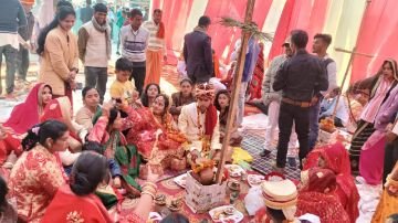 कानपुर15दिसम्बर23*मुख्यमंत्री सामूहिक विवाह समारोह मामले को लिया संज्ञान मुख्य विकास अधिकारी ने