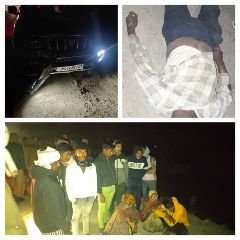 कौशाम्बी19दिसम्बर23*सड़क दुर्घटना में अधेड़ की मौत,परिजनों में मचा कोहराम*