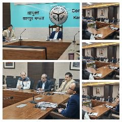 कानपुर नगर20दिसम्बर23*कानपुर को पर्यटन स्थल के रूप में विकसित करने हेतु मण्डलायुक्त ने पर्यटन विकास एवं प्रोत्साहन समिति की बैठक आयोजित की।