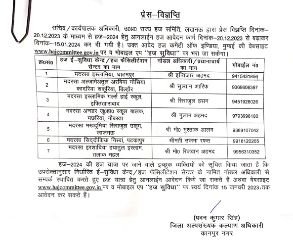 कानपुर नगर22दिसम्बर23*हज-2024 हेतु आनलाइन हज आवेदन फार्म दिनांक 20 दिसम्बर, 2023 से बढाकर 15 जनवरी, 2024 कर दी गयी है।