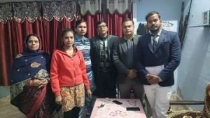 कौशाम्बी27दिसम्बर23*रिद्धि सिद्धि ग्रुप ऑफ़ इंस्टिट्यूशन के सभी संस्थाओं के शिक्षकों का बोर्ड के विद्यार्थियों के घर शैक्षिक भ्रमण*