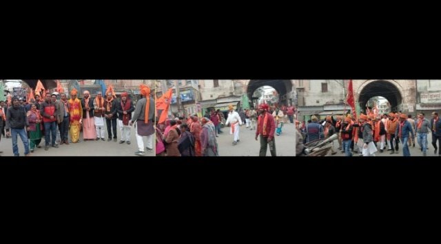 पंजाब 20 जनवरी 2024* भगवान श्री राम की मूर्ति प्राण प्रतिष्ठा के उपलक्ष्य में निकाली भव्य शोभायात्रा