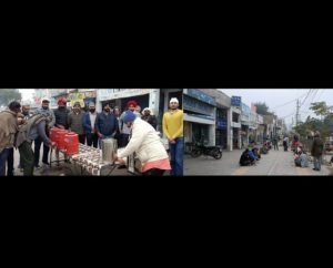 पंजाब 02 जनवरी 2024* थाने के बाहर पुलिस प्रशासन ने लगाया लंगर