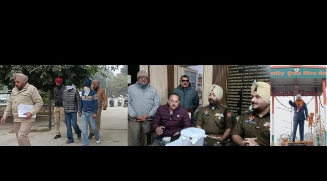 पंजाब 02 जनवरी 2024* ऊधम सिंह की प्रतिमा से छेड़छाड़ करने वाले दो आरोपी दविंद्र सिंह व जैजी काबू, पुलिस रिमांड पर पंजाब 02 जनवरी 2024* ऊधम सिंह की प्रतिमा से छेड़छाड़ करने वाले दो आरोपी दविंद्र सिंह व जैजी काबू, पुलिस रिमांड पर