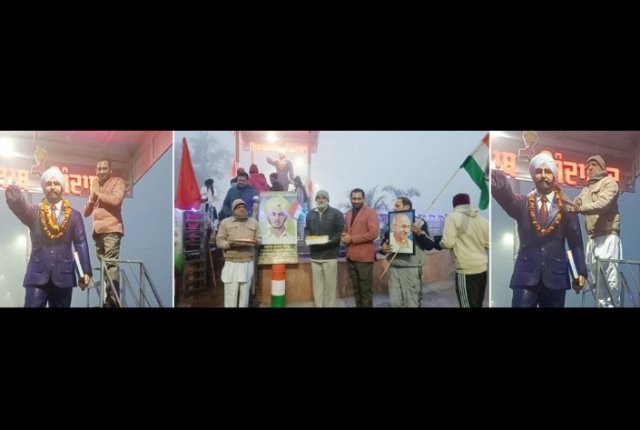 पंजाब 27 जनवरी 2024* शहीद ऊधम सिंह की प्रतिमा पर किया माल्यार्पण कर श्रद्धासुमन अर्पित किए