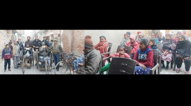 पंजाब 29 जनवरी 2024* सरबत का भला ट्रस्ट ने जरूरतमंद लोगों को 1000-1000 रूपये के चैक प्रदान किए