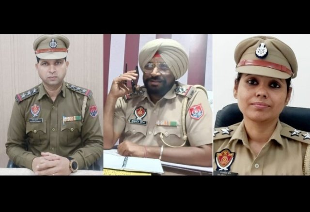 पंजाब 29 जनवरी 2024* नगर थाना 2 में नवीन कुमार, खुईयांसरवर में मैडम राजवीर कौर व थाना बहाववाला में गुरमीत सिंह ने थाना प्रभारी का पद्भार संभाला पंजाब 29 जनवरी 2024* नगर थाना 2 में नवीन कुमार, खुईयांसरवर में मैडम राजवीर कौर व थाना बहाववाला में गुरमीत सिंह ने थाना प्रभारी का पद्भार संभाला