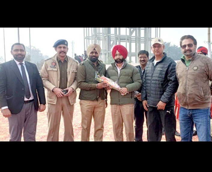 पंजाब 31 जनवरी 2024* ओपन इन्वीटेशन टूर्नामैंट में पहुंचने पर एसडीएम का किया स्वागत