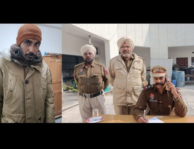 पंजाब 05 जनवरी 2024* नकली पिस्टल दिखाकर लूटपाट करने वाला आरोपी गुरसेवक सिंह को जेल भेजा