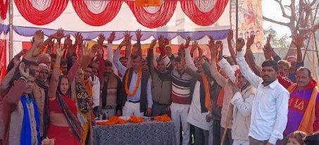 कौशाम्बी13जनवरी24*जनसेवा और क्षेत्र के विकास के लिए मेरा संघर्ष जारी रहेगा...अजय सोनी*