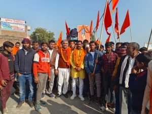 कौशाम्बी21जनवरी24*भगवान राम के मंदिर की भव्य प्राण प्रतिष्ठा भारत के हर नागरिक का गौरव - अवधेश नारायण शुक्ला*