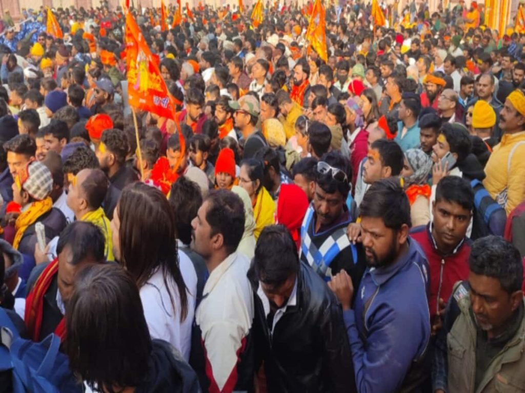 नई दिल्ली23जनवरी24*अयोध्या में जनसैलाब; भीड़ में 100 से ज्यादा की हालत बिगड़ी, श्रीराम अस्पताल से 8 को मेडिकल कॉलेज किया रेफर* *23 जनवरी मंगलवार 2024*