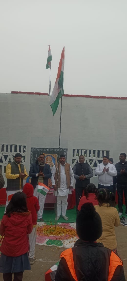 अयोध्या26जनवरी24राष्ट्र के नायकों महापुरुषों के संघर्षों से देश को मिली स्वतंत्रता: सुरेश यादव