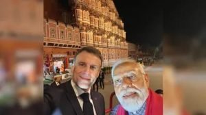 जयपुर26जनवरी24*मोदी ने मैक्रों संग निहारा भारत के पेरिस का हैरिटेज, तोहफे में दिया राममंदिर का मॉडल दिया संदेश*